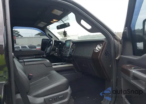 2015 Ford F-250 Lariat from USA, damaged, VIN 1FT7W2BT9FED35415